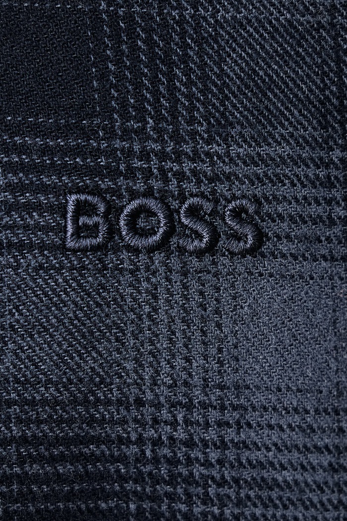 Koszula męska bawełniana Rickert_M BOSS Orange 50569719 granatowy