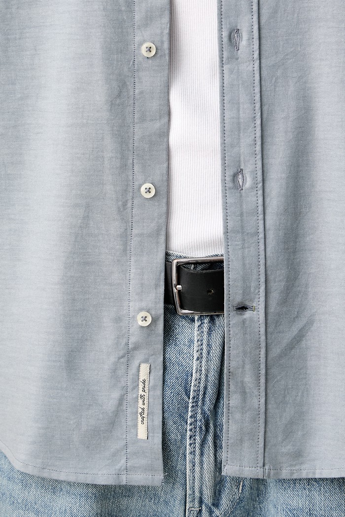 Scotch & Soda koszula męska bawełniana z elastanem 183556 niebieski