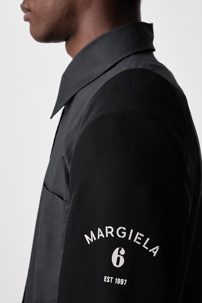 MM6 Maison Margiela Koszula męska bawełniana SH0DT0056.MTN191