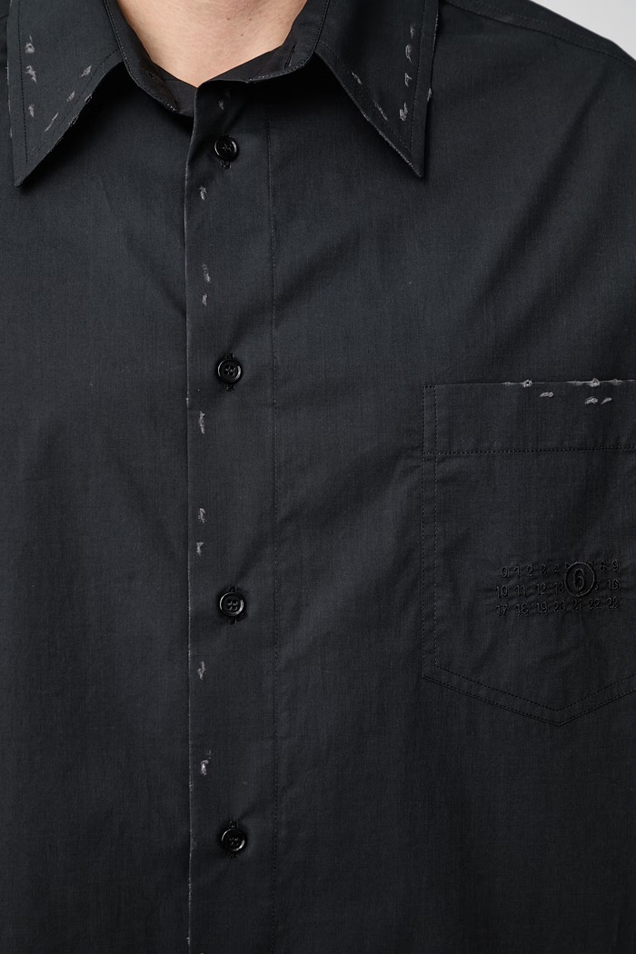 MM6 Maison Margiela Koszula męska bawełniana SH0DT0051.M35256