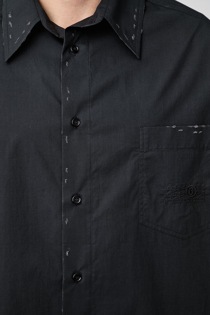 MM6 Maison Margiela Koszula męska bawełniana SH0DT0051.M35256