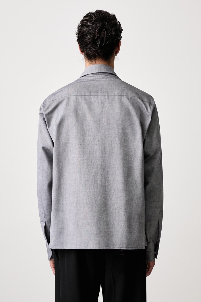 Odzież MM6 Maison Margiela Koszula bawełniana męska SH0DT0049.M36015 szary