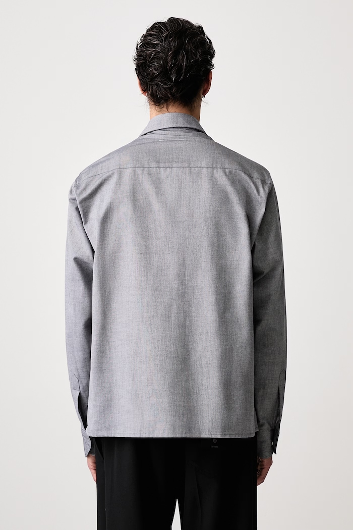 Odzież MM6 Maison Margiela Koszula bawełniana męska SH0DT0049.M36015 szary