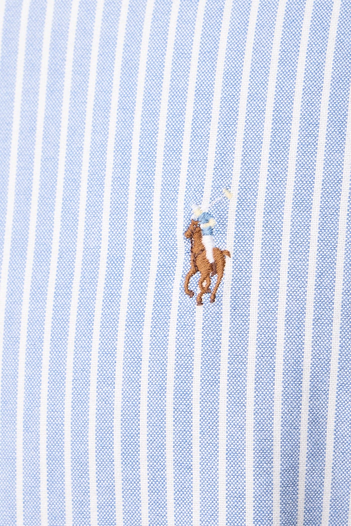 Koszula męska bawełniana Polo Ralph Lauren niebieski 710P00525