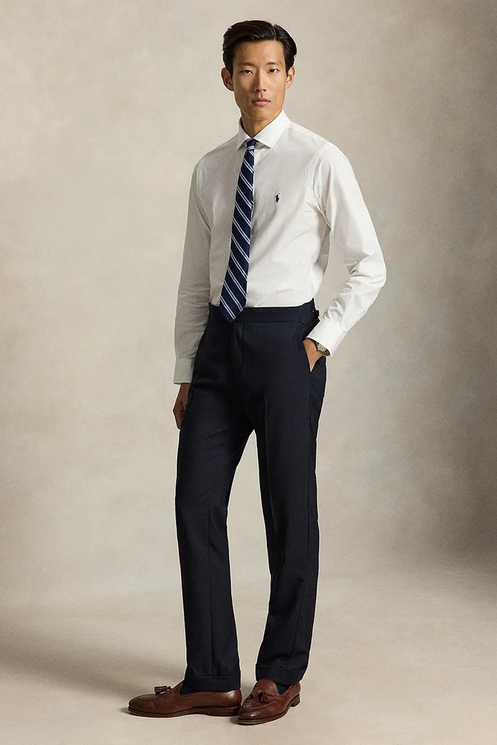 Odzież Polo Ralph Lauren Koszula damska bawełniana 710B30253 biały