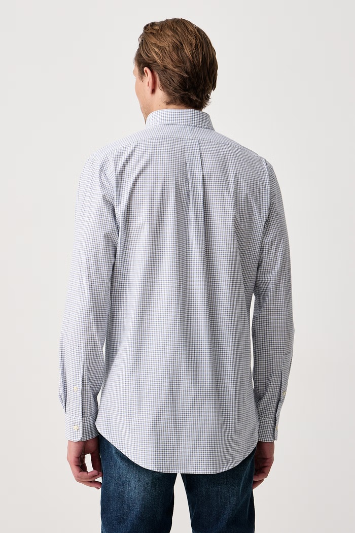 Odzież Polo Ralph Lauren Koszula męska z bawełną 710B30251 niebieski