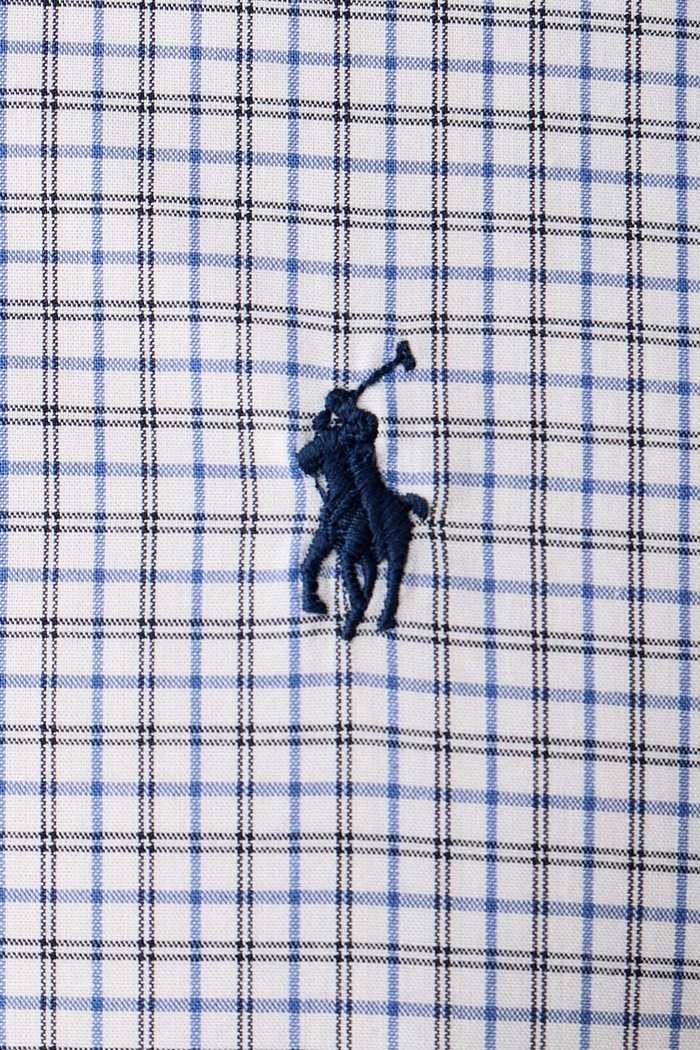Koszula męska z bawełną Polo Ralph Lauren niebieski 710B30251
