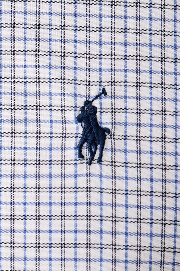 Koszula męska z bawełną Polo Ralph Lauren niebieski 710B30251