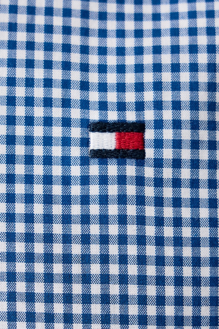 Koszula męska bawełniana Tommy Hilfiger niebieski MW0MW44569