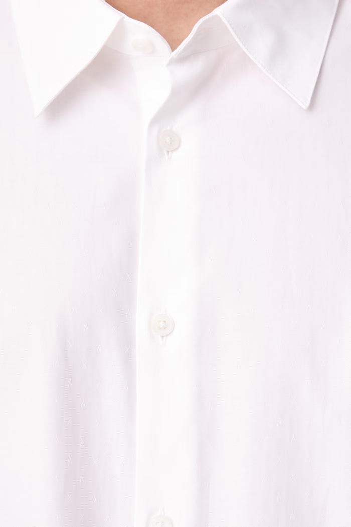 Рубашка для мужчин из хлопка Armani Exchange белый XM003384.AF28566