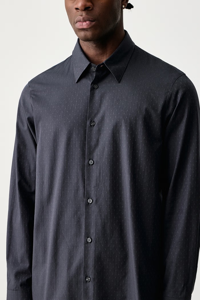 Koszula męska bawełniana Armani Exchange XM003384.AF28566 granatowy