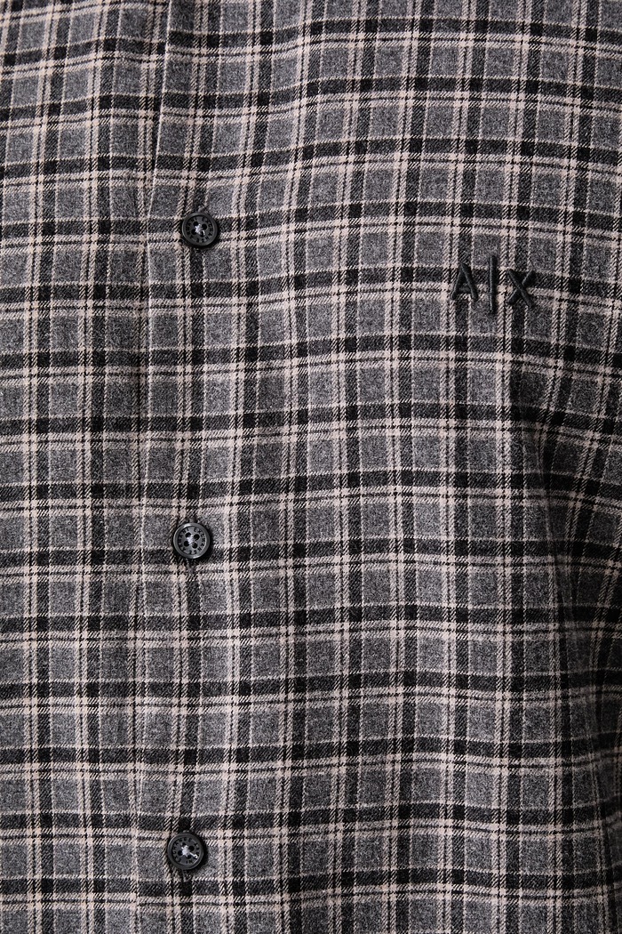 Риза мъжка от памук Armani Exchange сив XM003262.AF27130