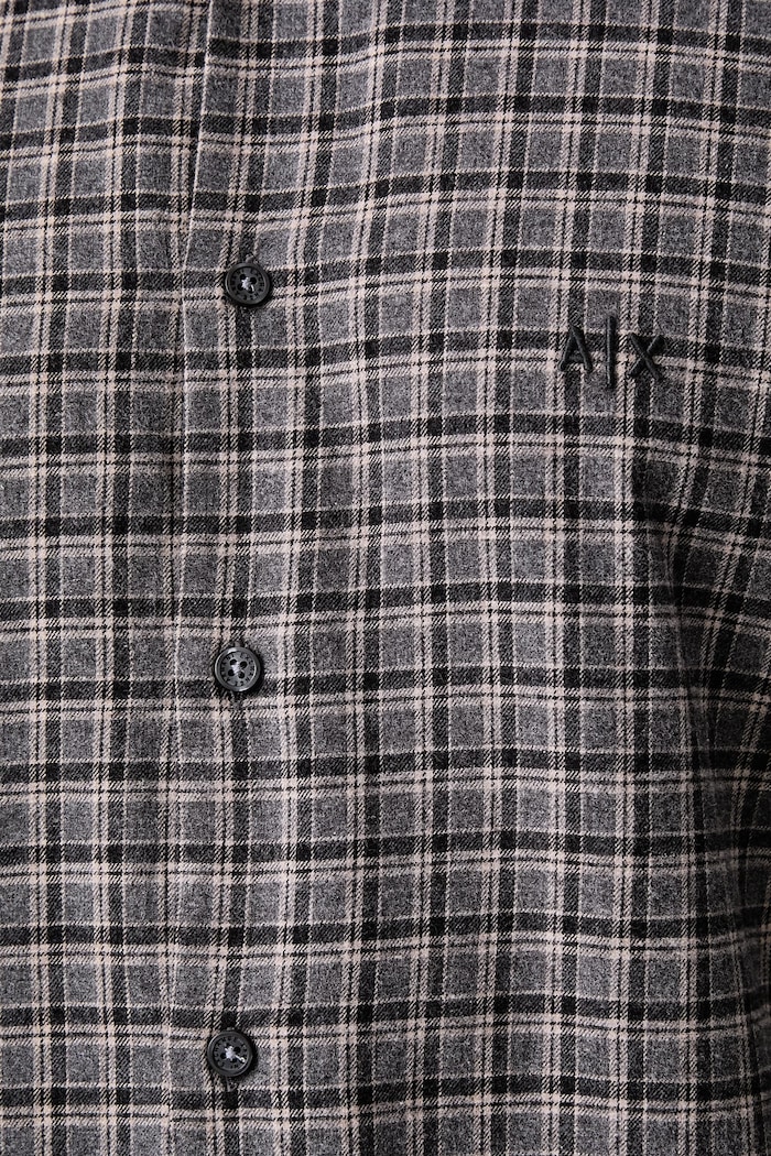 Риза мъжка от памук Armani Exchange сив XM003262.AF27130