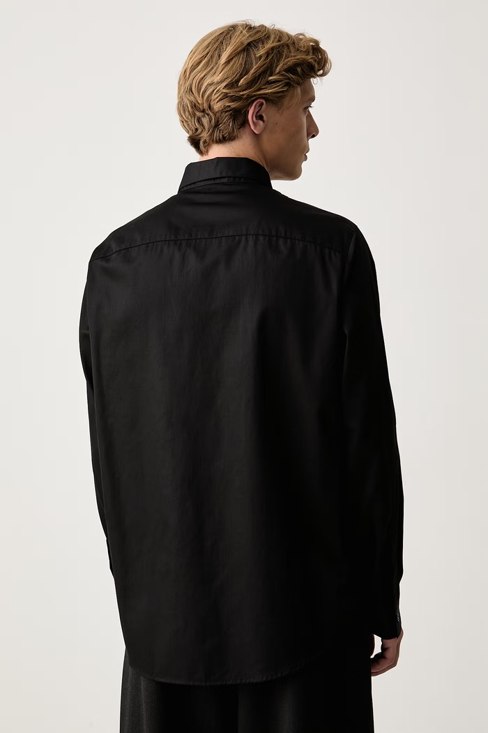 Дрехи Armani Exchange Риза мъжка от памук XM003251.AF27110 черен