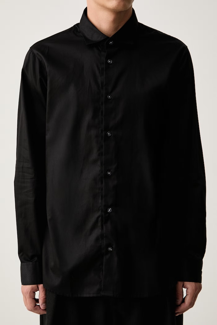 Риза мъжка от памук Armani Exchange XM003251.AF27110 черен