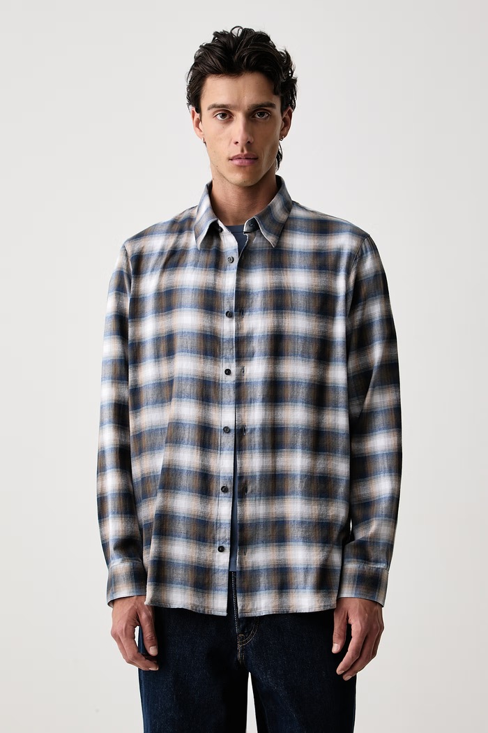 Armani Exchange koszula męska bawełniana niebieski XM003246.AF27113