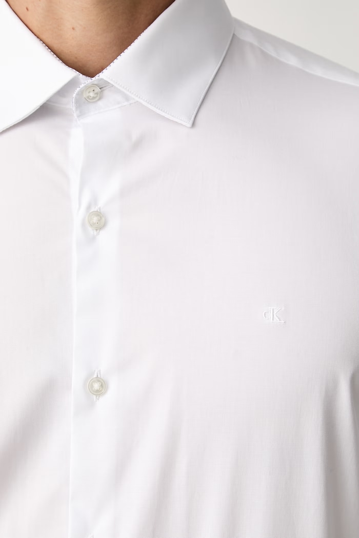 Calvin Klein koszula męska bawełniana z elastanem LV019EU154