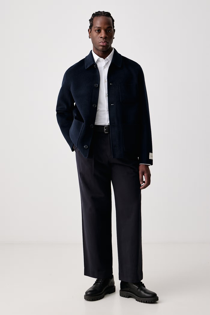 Calvin Klein Koszula męska z bawełną LV019EU146 biały AW26
