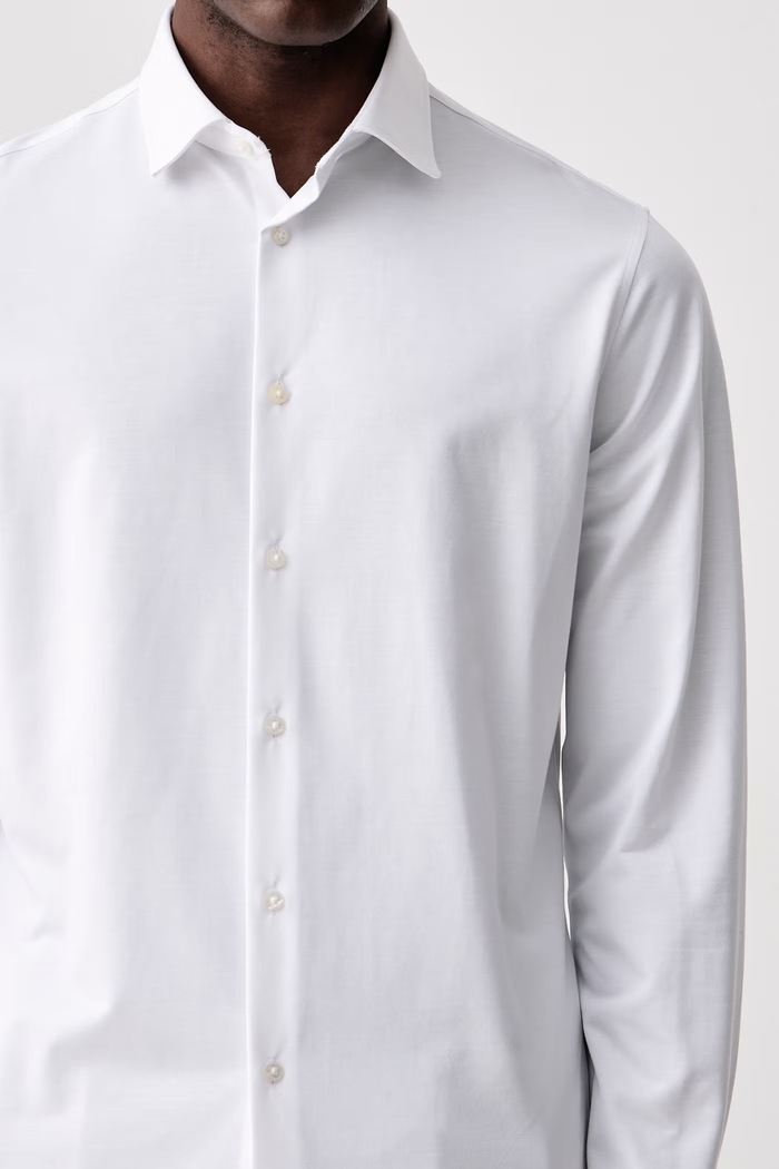 Koszula męska z bawełną Calvin Klein LV019EU146 biały