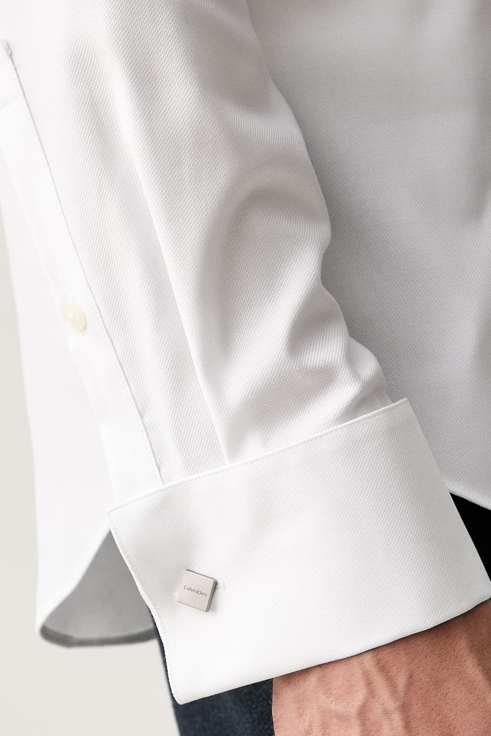 Calvin Klein koszula oxford męska bawełniana LV019EU062