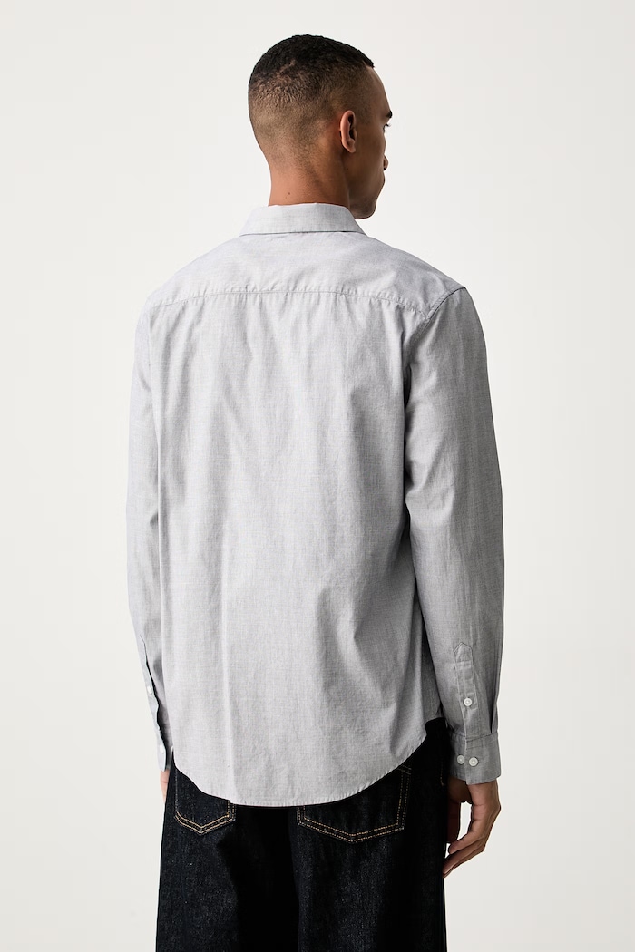 Odzież Calvin Klein koszula męska bawełniana LV04LH111G granatowy