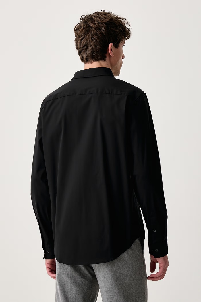 Odzież Calvin Klein Koszula męska z bawełną LV04LH105G czarny