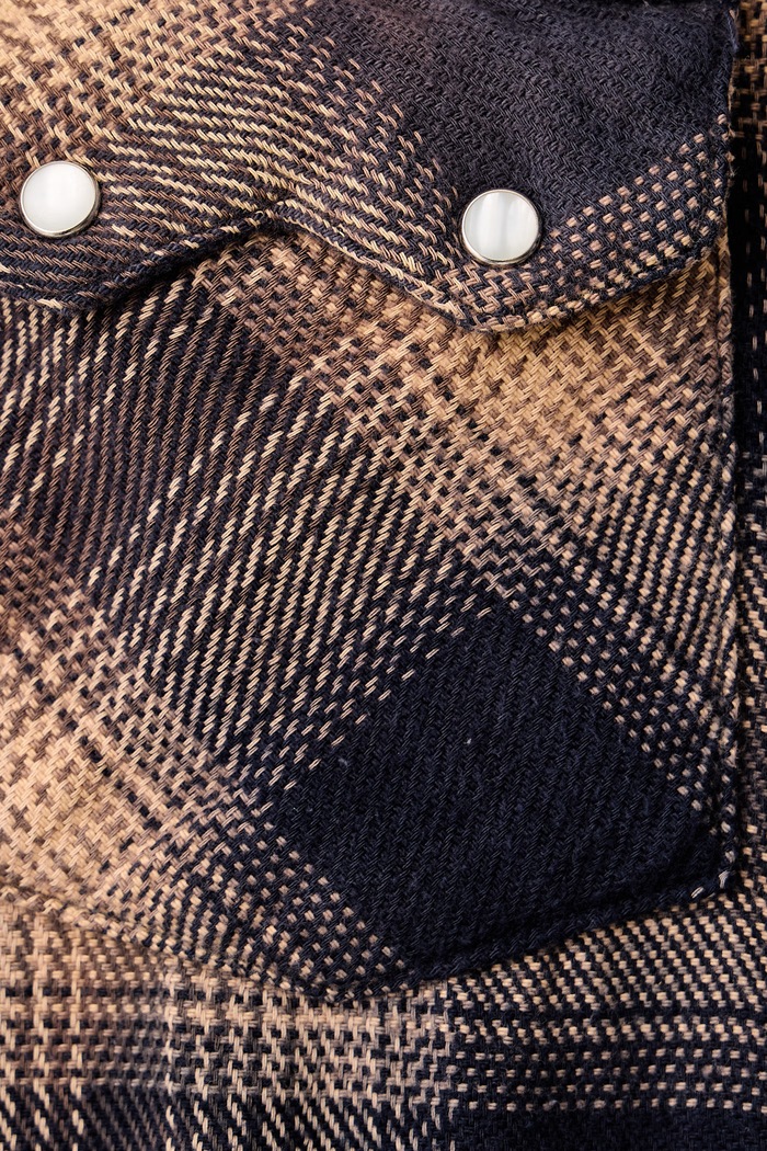 Koszula męska bawełniana LS BOXY WESTERN Levi's granatowy 0085P