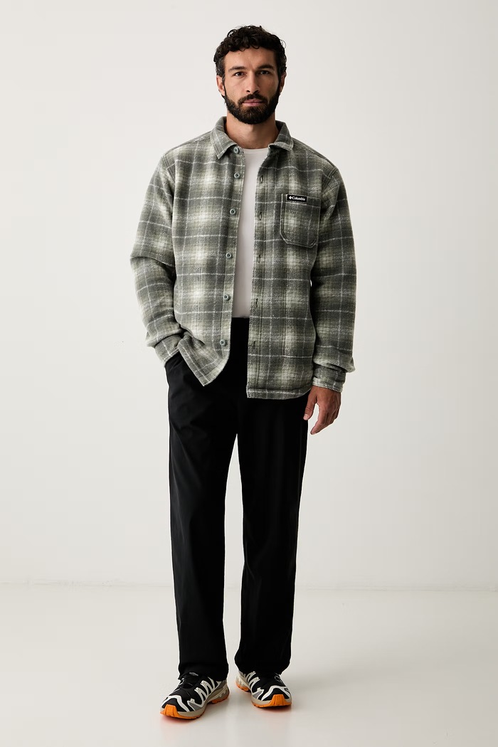 Columbia krótka kurtka męska Hunter Arch 2173651 zielony AW26