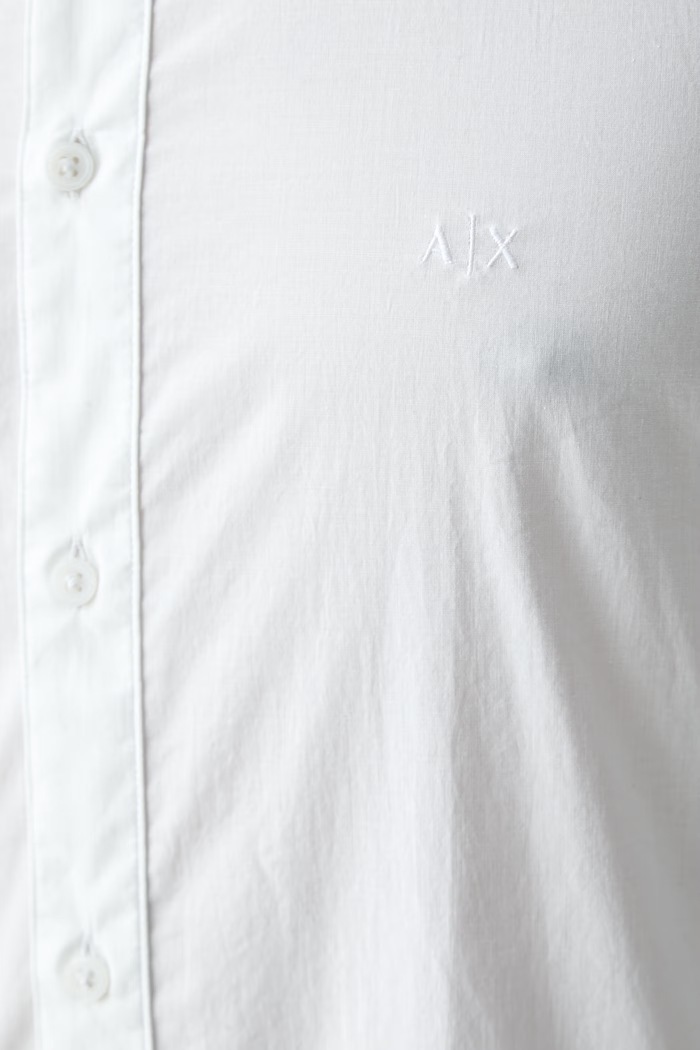 Armani Exchange koszula męska bawełniana XM003519.AF24533 biały
