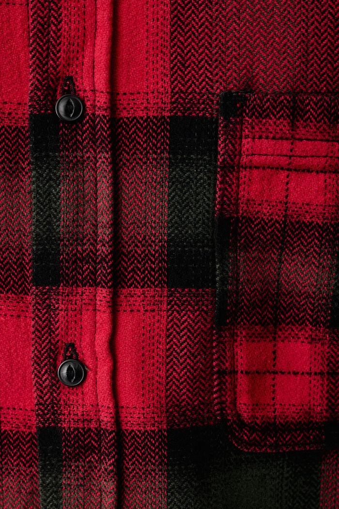 Πουκάμισο ανδρικό βαμβακερό Lawson Mixed Plaid Vans κόκκινο VN000U54IZQ1
