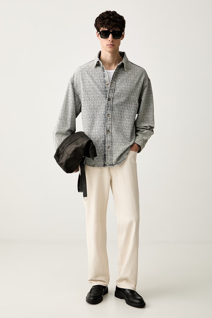 Emporio Armani koszula męska jeansowa EM006497.AF27500 niebieski AW26