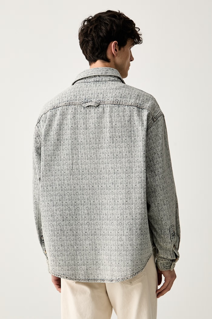 Odzież Emporio Armani koszula męska jeansowa EM006497.AF27500 niebieski