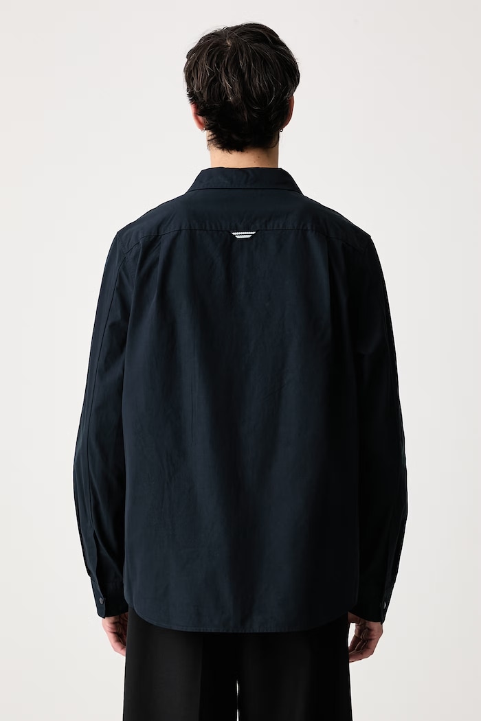 Odzież Fred Perry Koszula męska M3330.608 granatowy