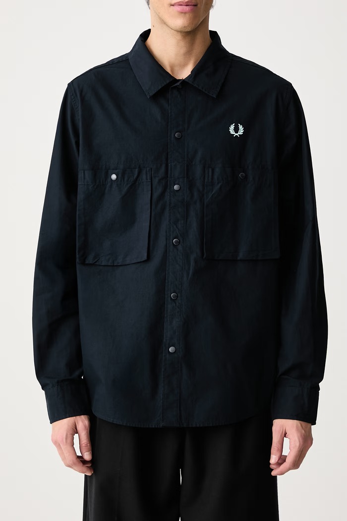 Koszula męska Fred Perry granatowy M3330.608