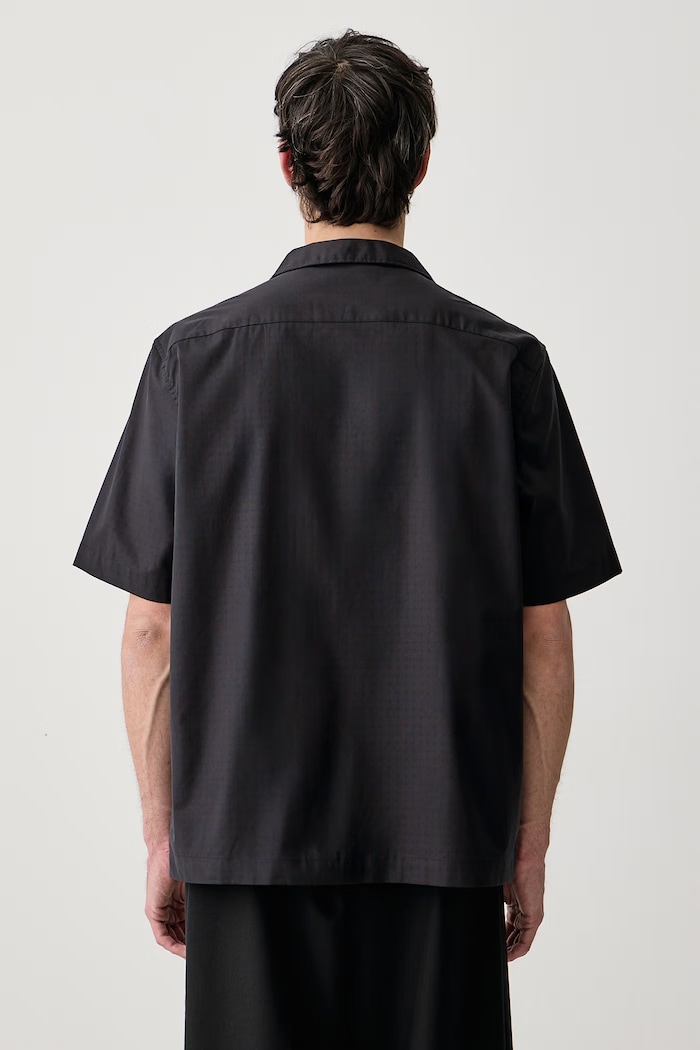 Odzież Fred Perry Koszula męska bawełniana M3460.608 granatowy