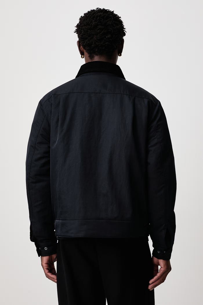 Odzież Fred Perry Koszula męska bawełniana M1701.608 granatowy