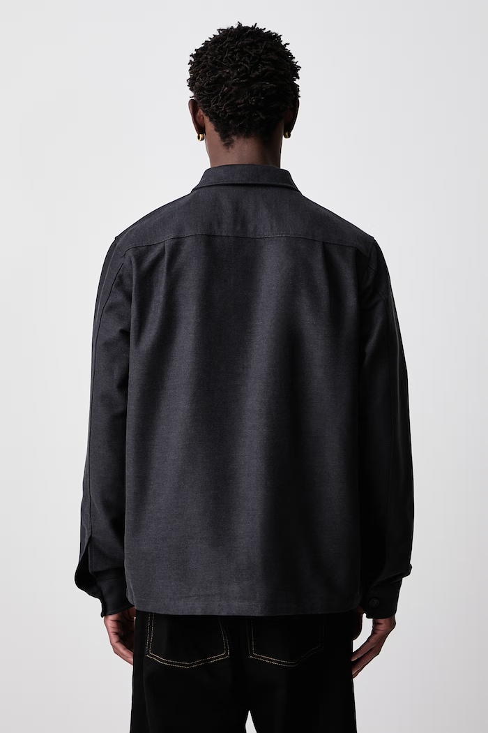 Odzież Fred Perry Koszula męska bawełniana M1723.948 szary