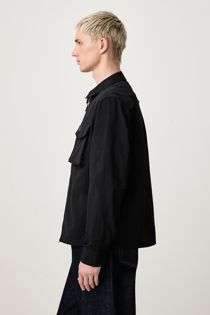 Krótka kurtka męska Fred Perry M2402.184 czarny