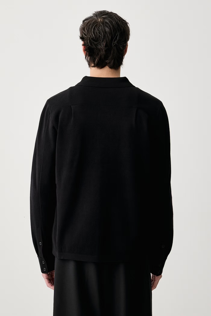 Odzież Fred Perry Kardigan męski bawełniany K3311.102 czarny