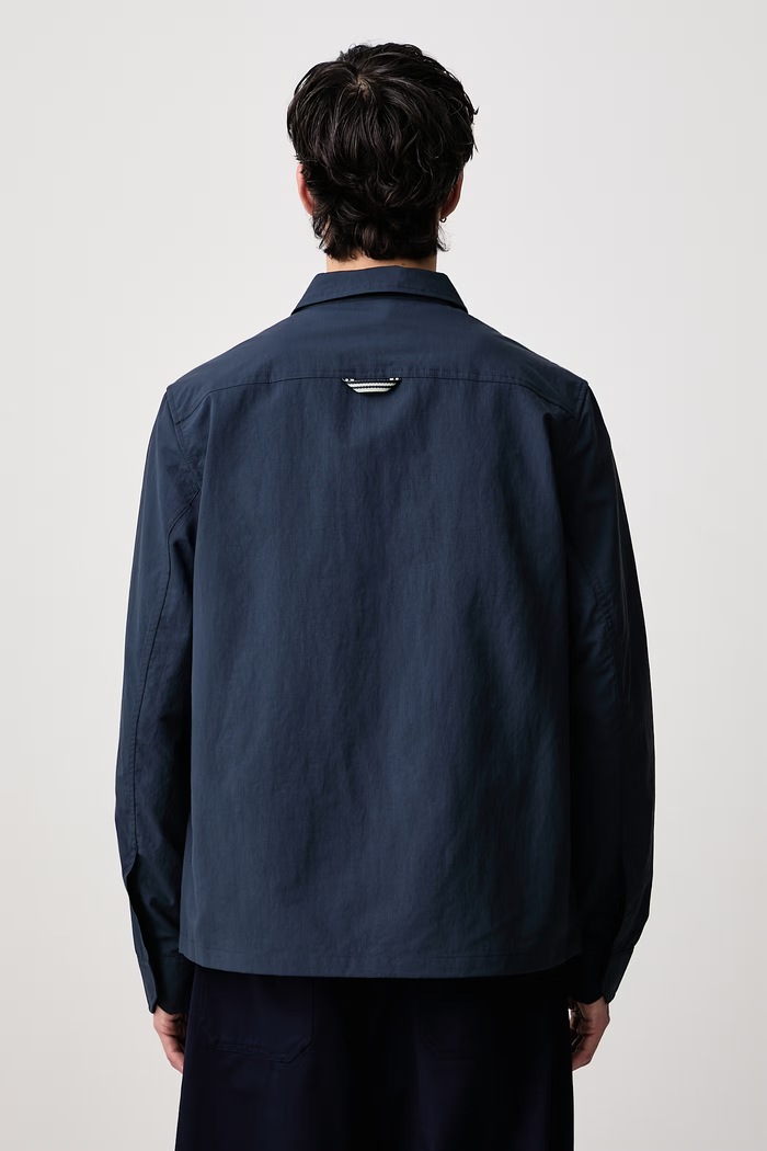 Odzież Fred Perry Kurtka przejściowa męska M2402.738 granatowy