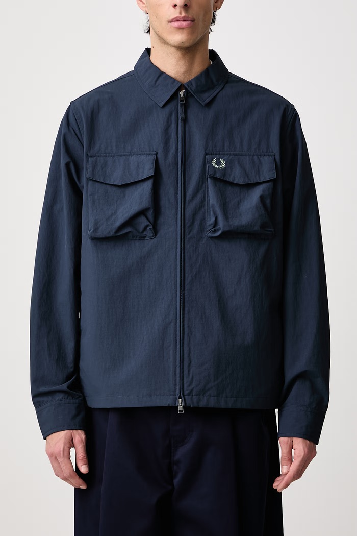 Kurtka przejściowa męska Fred Perry granatowy M2402.738