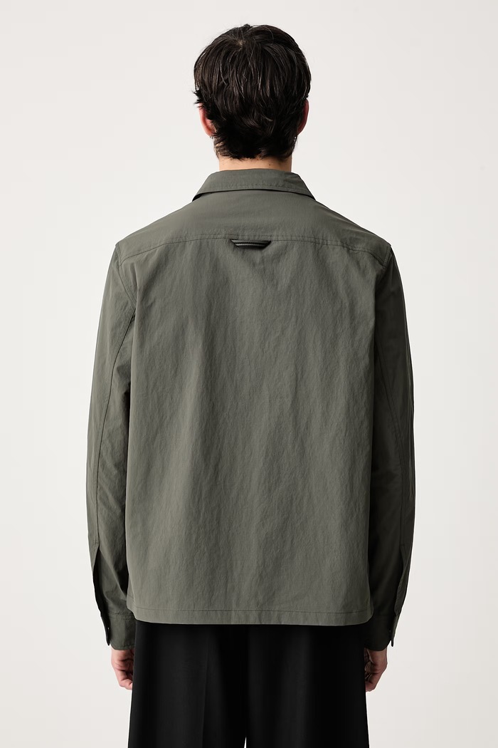 Odzież Fred Perry Kurtka koszulowa męska M2402.638 zielony