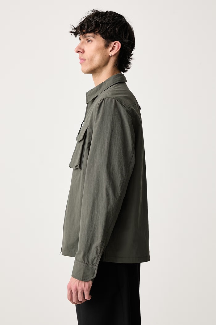 Kurtka koszulowa męska Fred Perry M2402.638 zielony