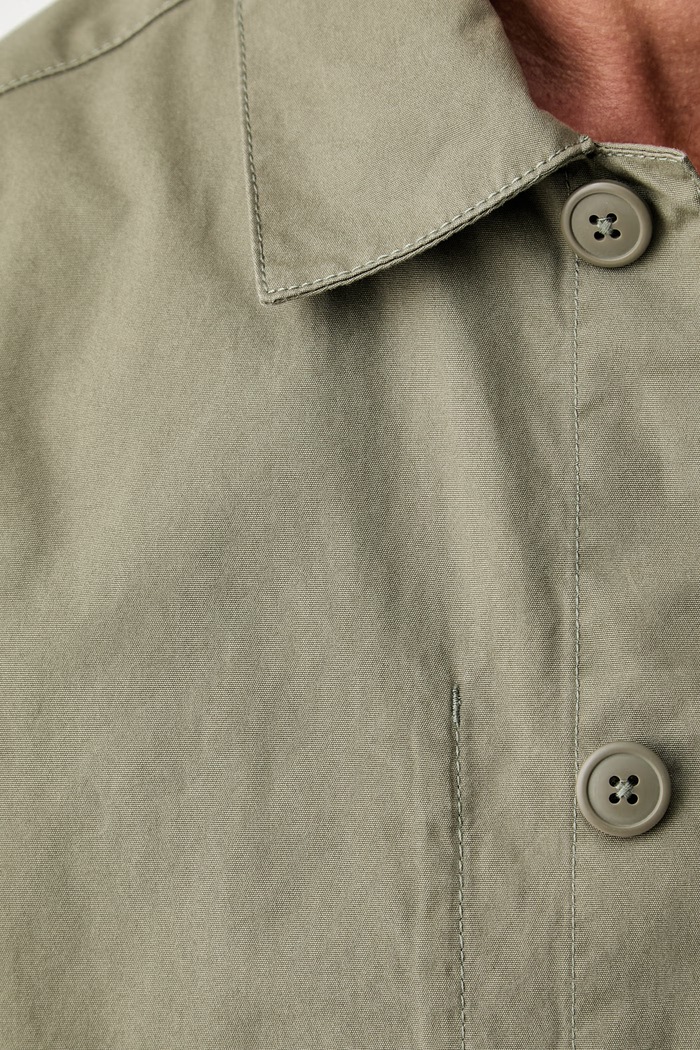 Barbour kurtka koszulowa męska bawełniana Sherburn MOS0479 zielony