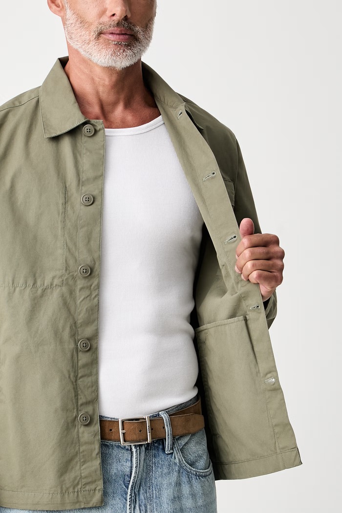 Barbour kurtka koszulowa męska bawełniana Sherburn MOS0479