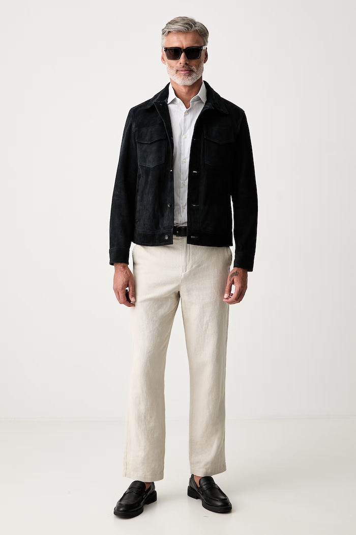 Tommy Hilfiger koszula męska bawełniana z elastanem MW0MW43742 niebieski AW26