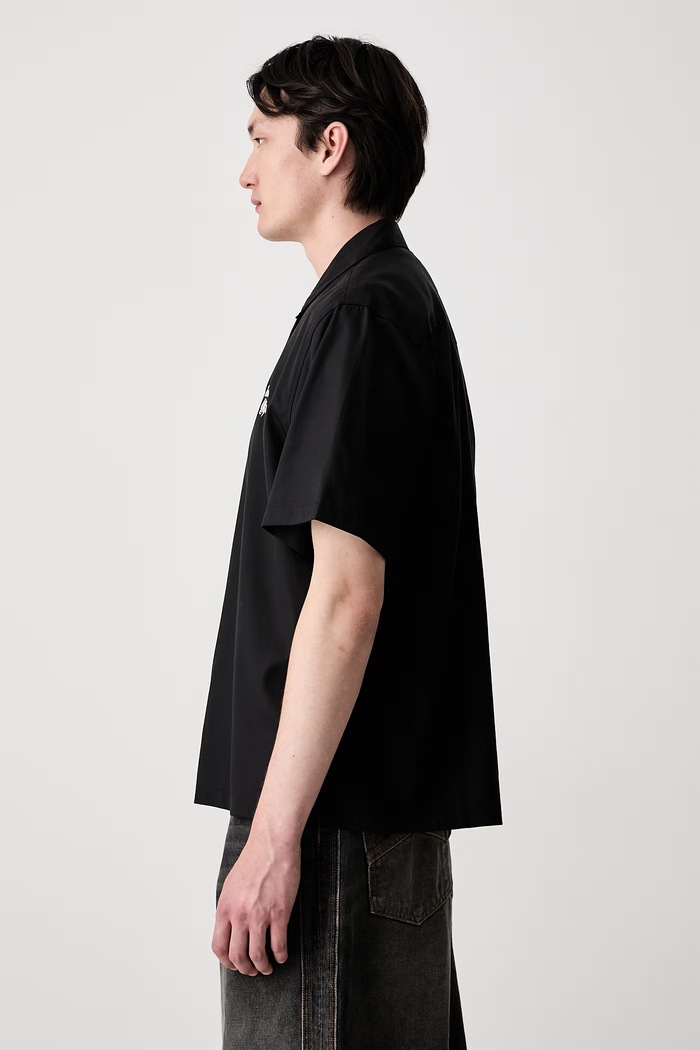 Carhartt WIP S/S Travon koszula z bawełną męska I036808 czarny AW26