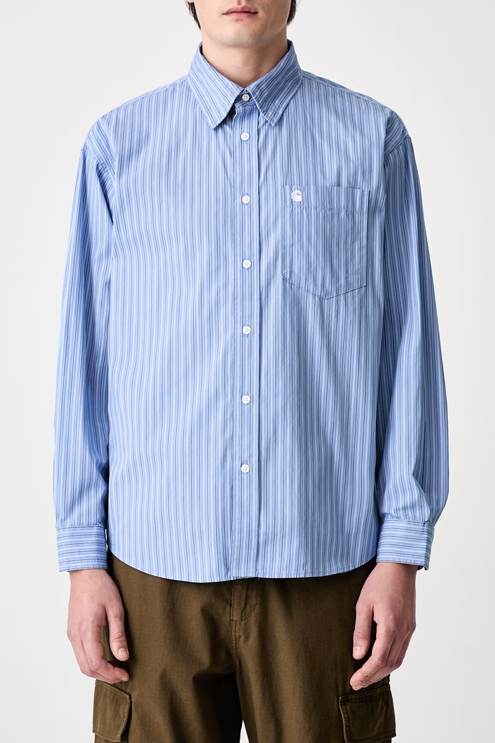 Carhartt WIP L/S Keene shirt cotton Men's multicolor I036805