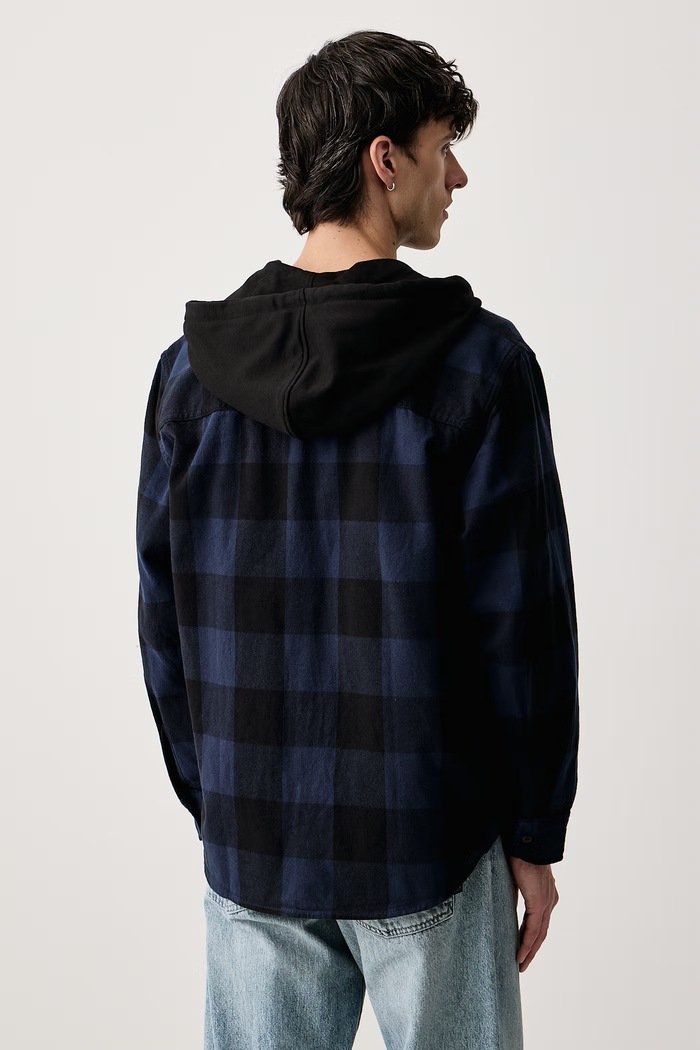 Odzież Levi's Koszula męska jeansowa CLASSIC HOODED WORKER 0086Q granatowy