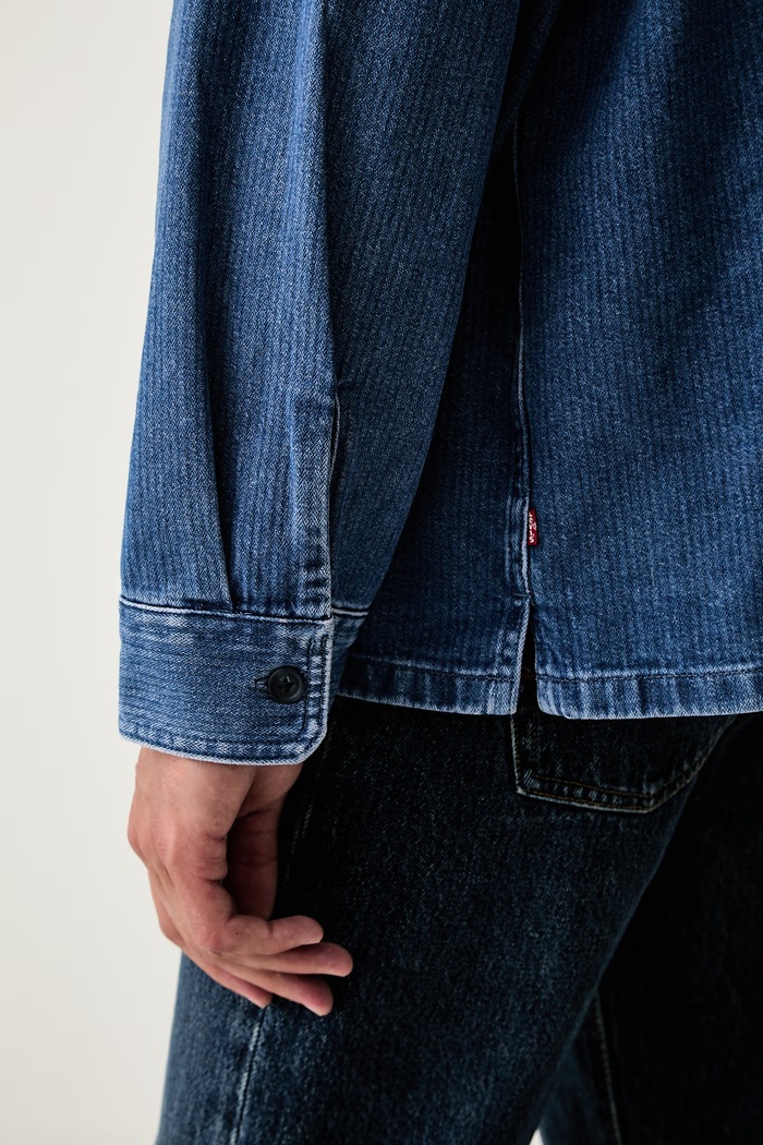 Levi's košulja za muškarce traper WALLER RELAX 0086H plava